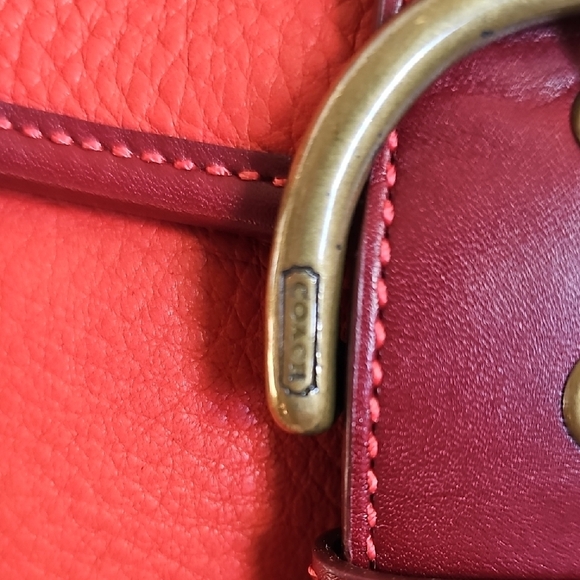 Coach Vintage Rare 2004 Soho Dowel Top Leather Satchel Limited Edition - Picture 9 of 14